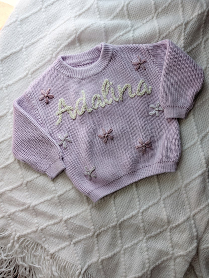 Big kids Personalized Sweater